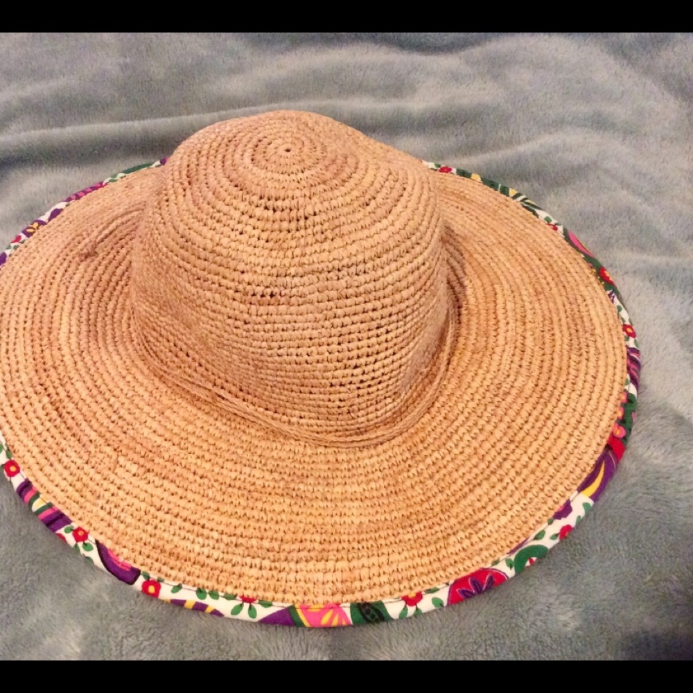 Vera Bradley Straw Hat